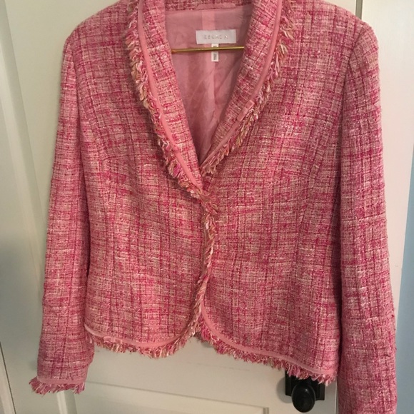 escada pink jacket